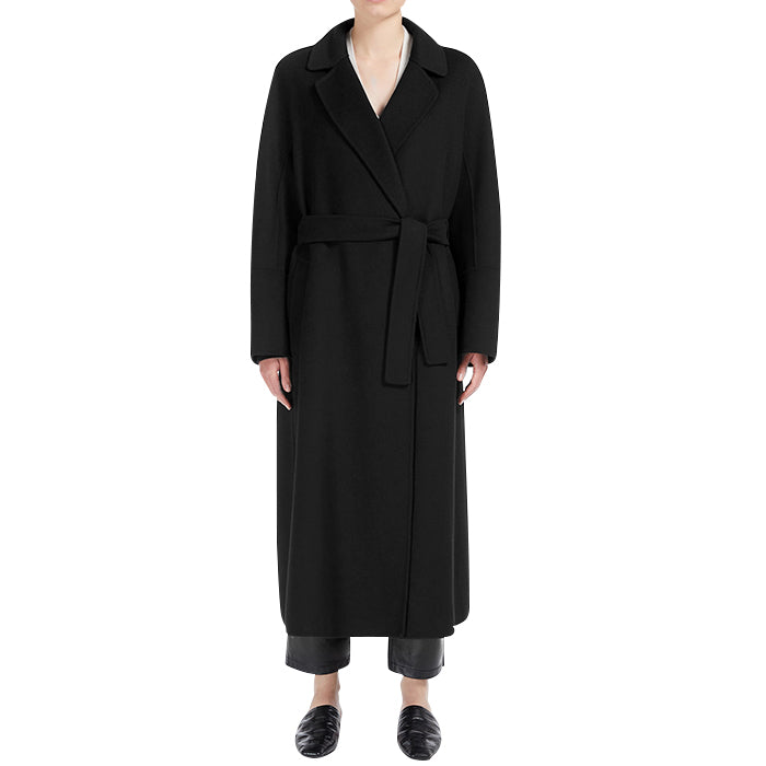 Max Mara ELISA Black Long Coat