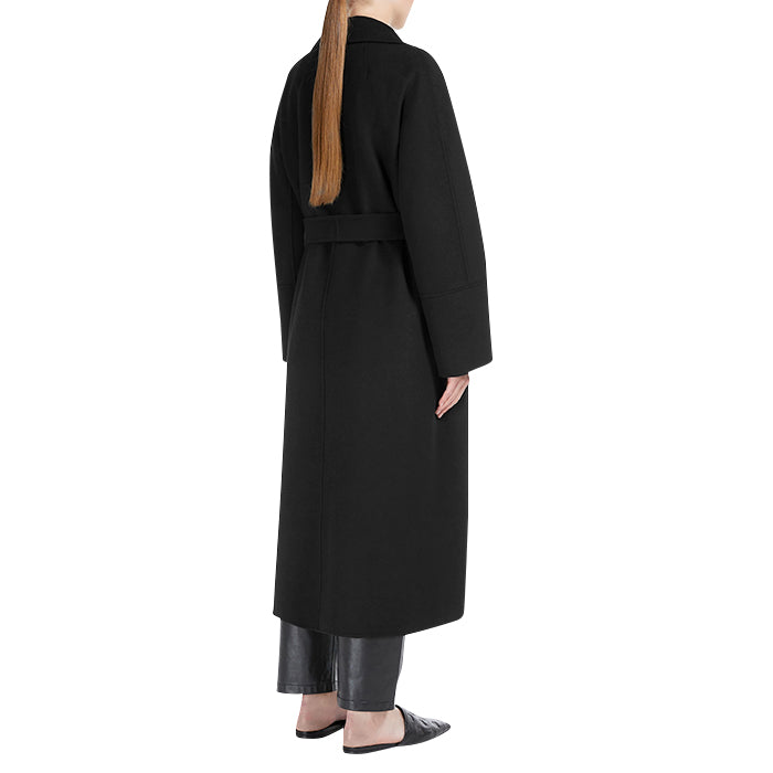 Max Mara ELISA Black Long Coat