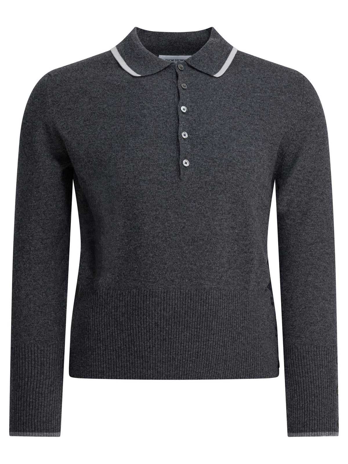 THOM BROWNE Long Sleeve Button-Up Shirt for Men
