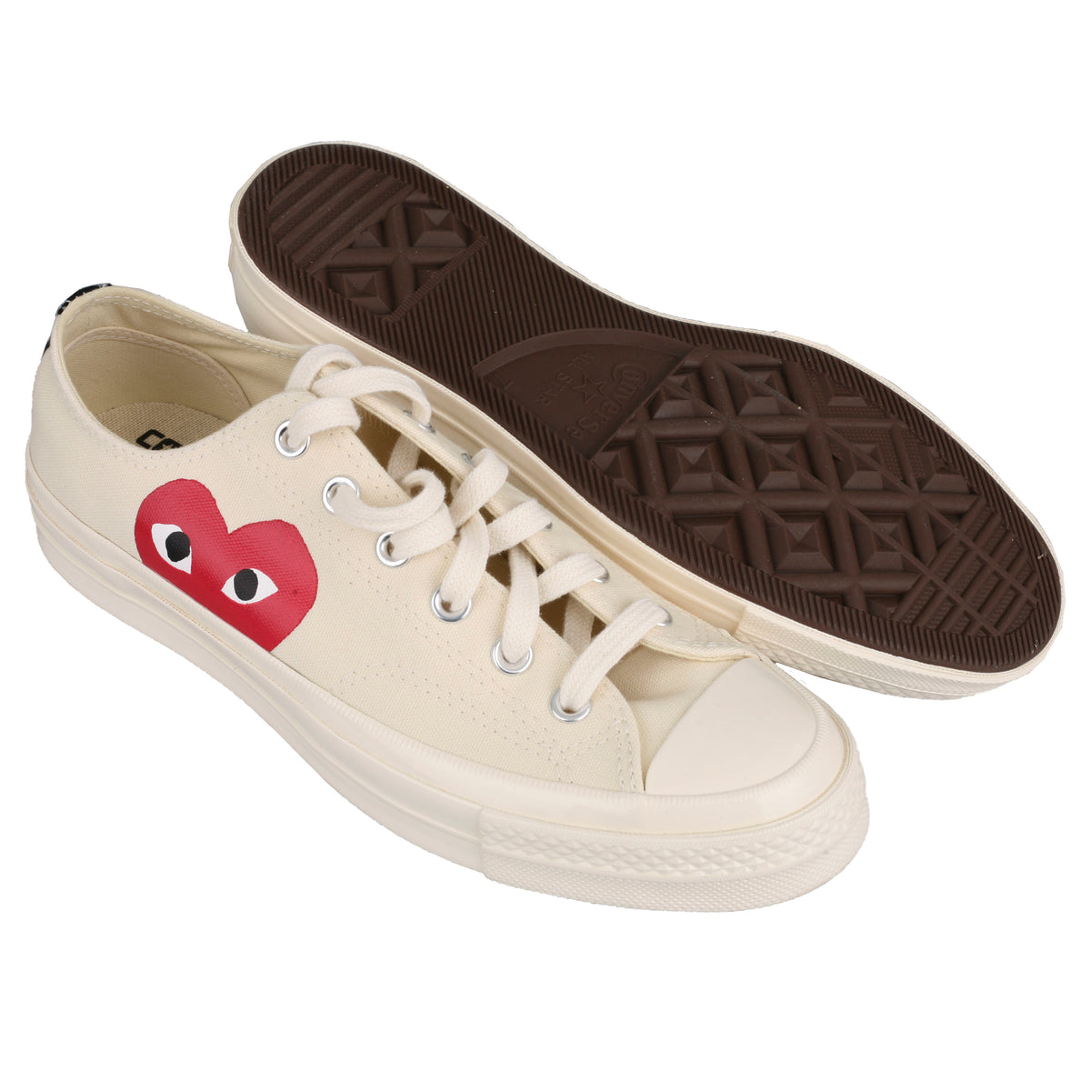 Comme des Garcons Men's Canvas Low Top Sneakers P1K111 02