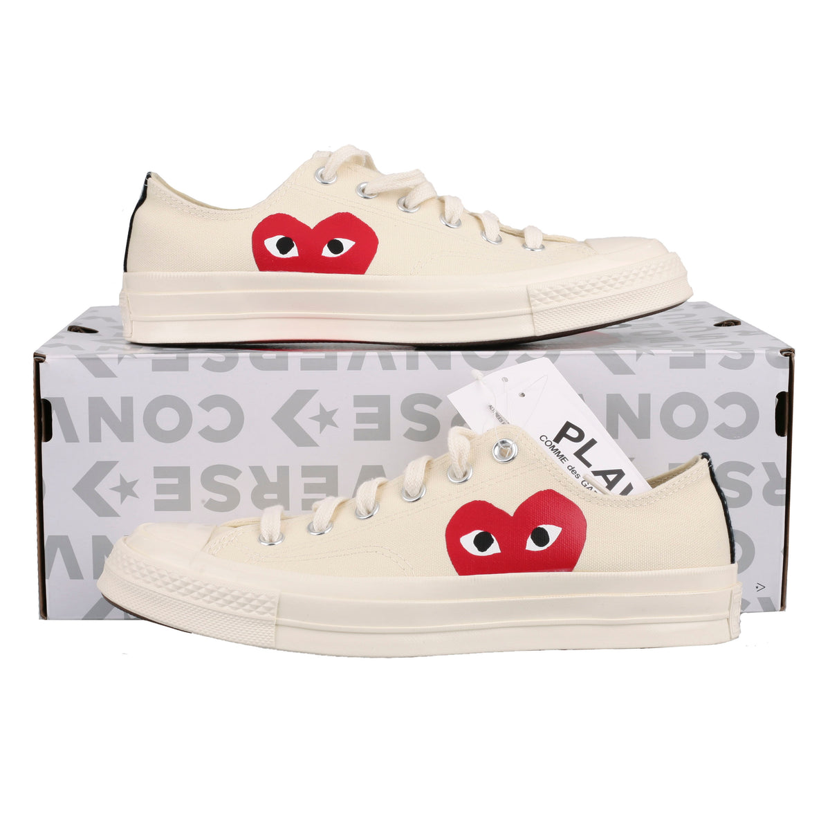 Comme des Garcons Men's Canvas Low Top Sneakers P1K111 02