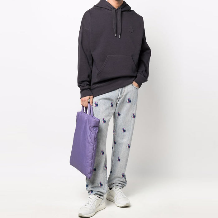 Isabel Marant Men's Logo Hooded Sweatshirt 30FN