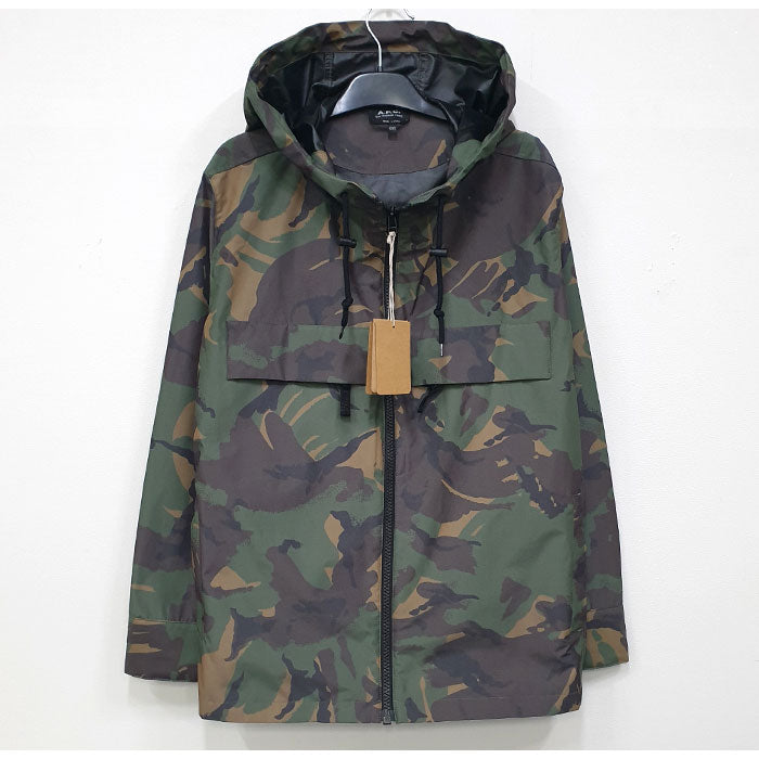 A.P.C. Samy Oversized Field Jacket Khaki Cotton Men’s Jacket