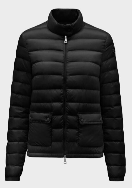 Moncler Lans Black Women's Down Puffer Jacket K1093 1A10100 53048