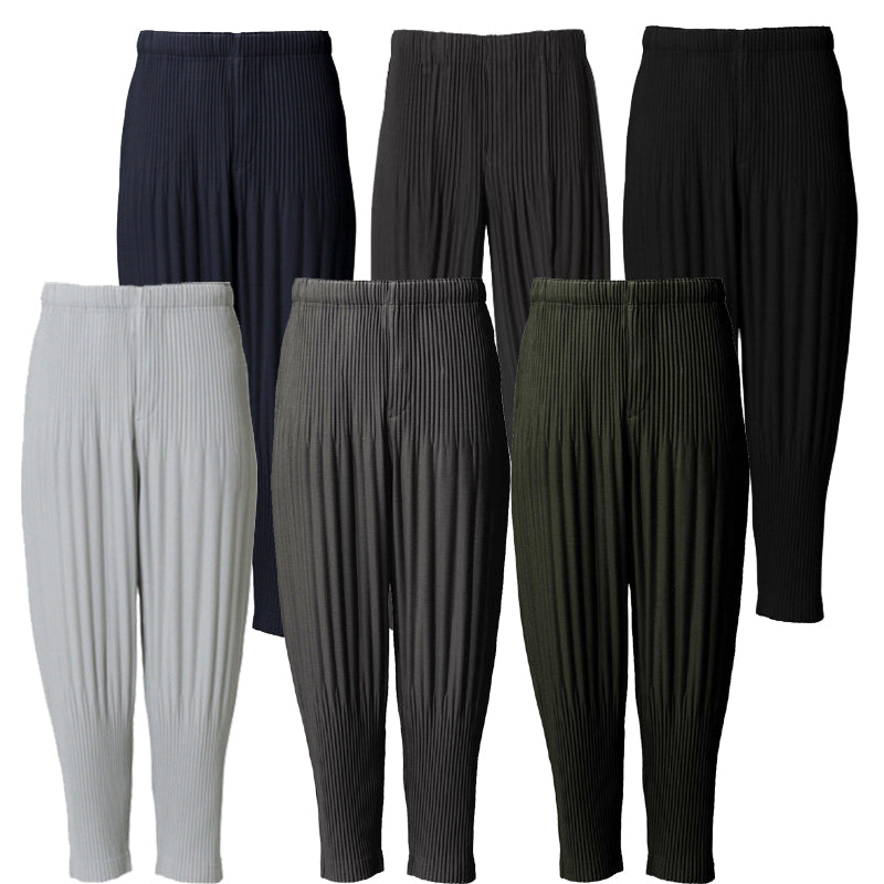 Issey Miyake Homme Plisse Unisex Pleated Pants JF151