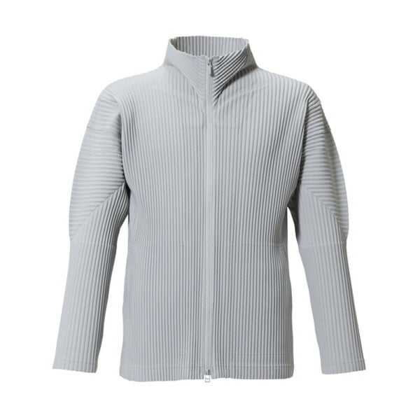 Issey Miyake Homme Plisse Zip-Up Jersey Cardigan JL140