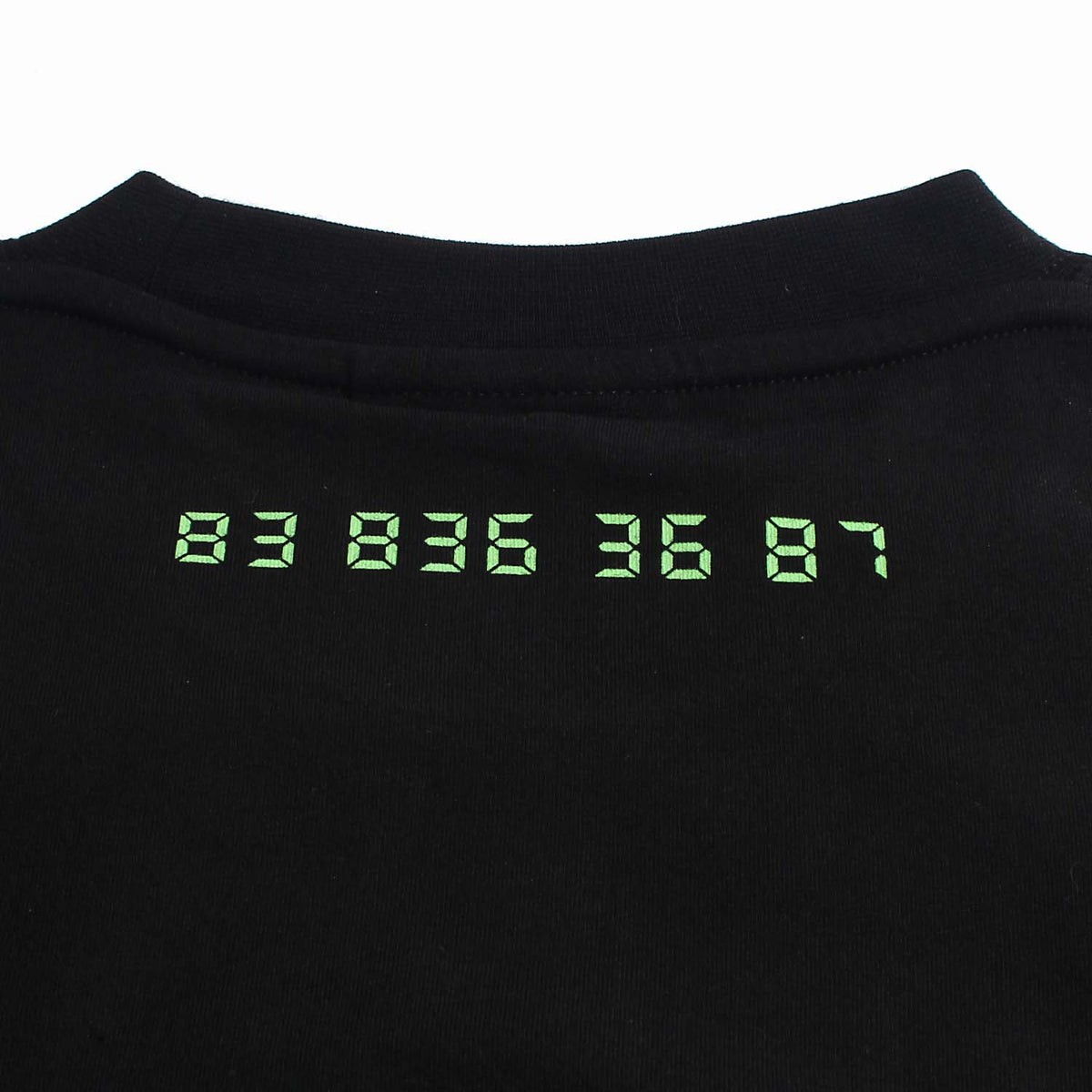 Vetements Men's Black Reset Print Short Sleeve T-Shirt VL12TR320B 1611