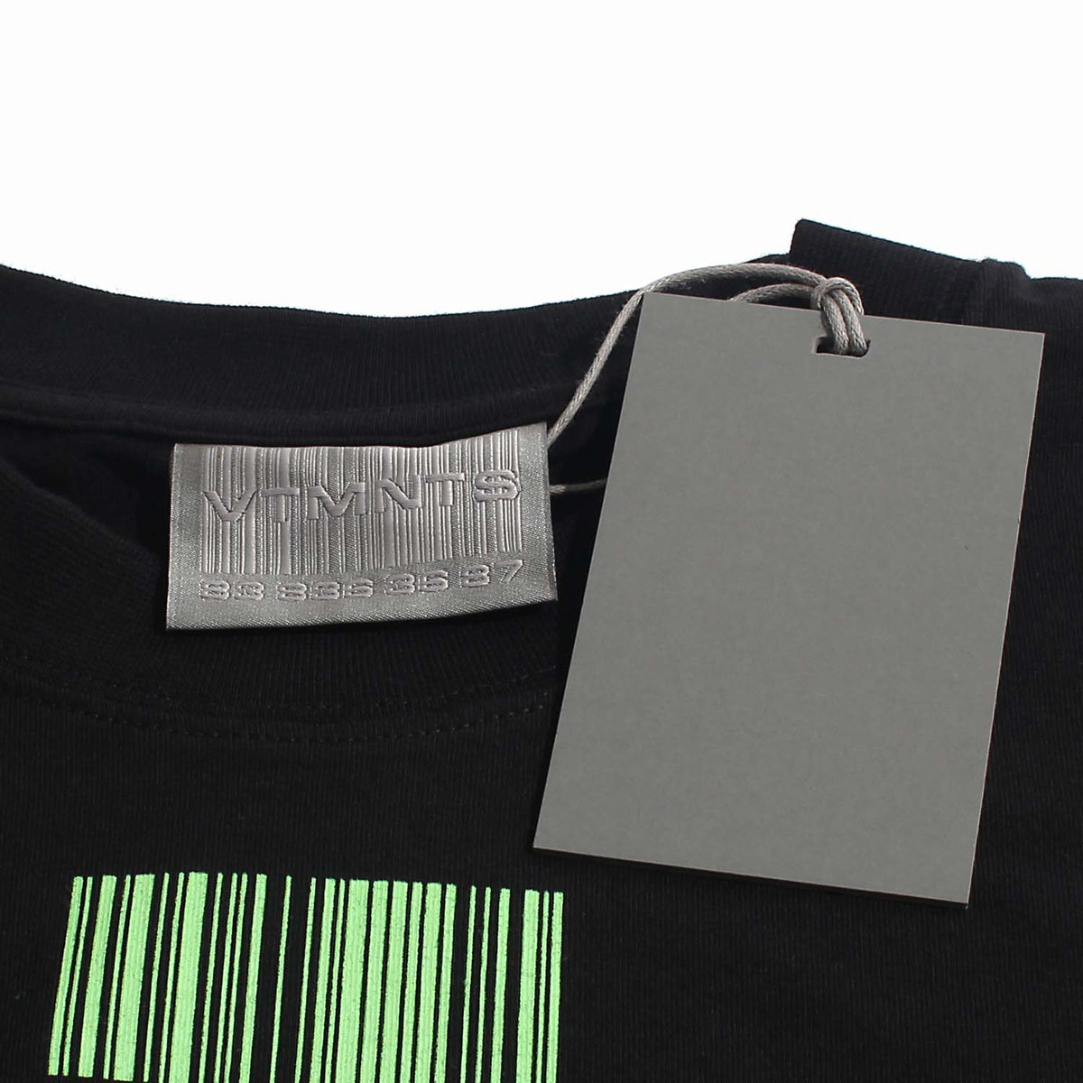 Vetements Men's Black Reset Print Short Sleeve T-Shirt VL12TR320B 1611