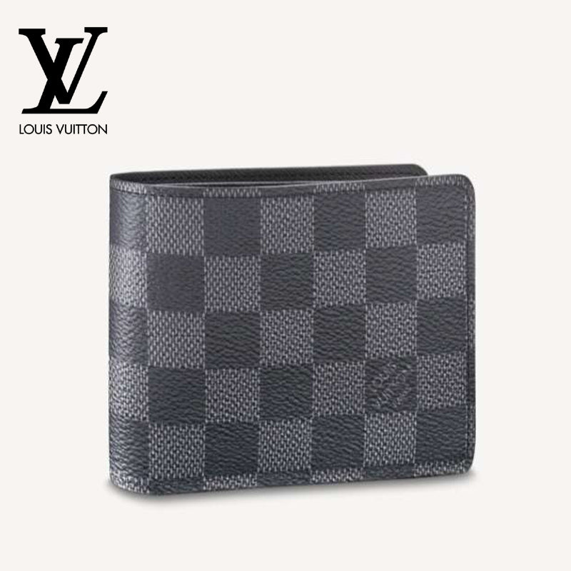 Louis Vuitton Damier Graphite Multiple Wallet Men’s Card Holder