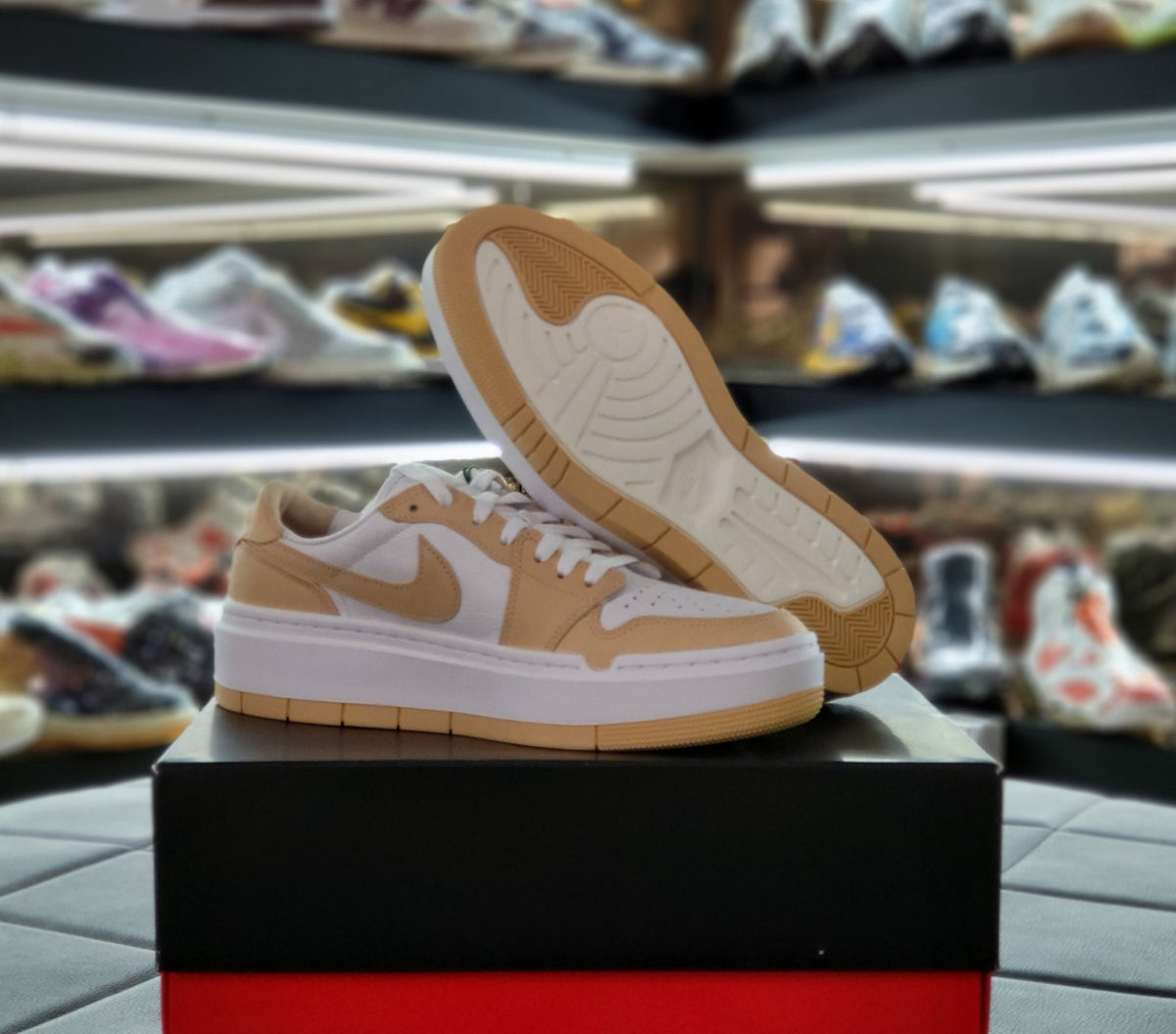 Nike Air Jordan 1 Elevate Low SE White Onyx Women's Sneakers 260 290
