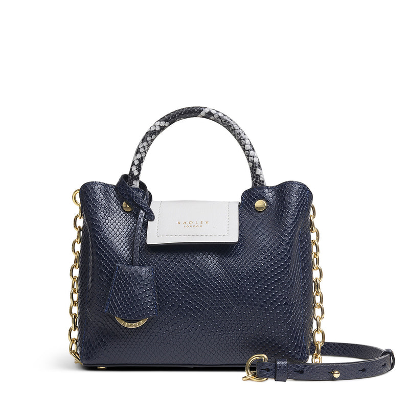 RADLEY LONDON Chelsea Creek Mini Zip-Top Multiway Bag Ink
