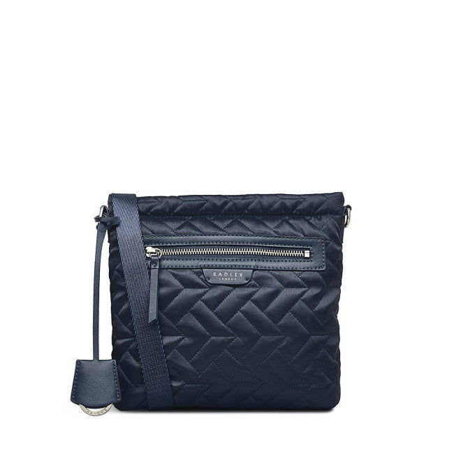 RADLEY LONDON Pinsbury Park Quilted Small Zip-Top Crossbody Bag Ink