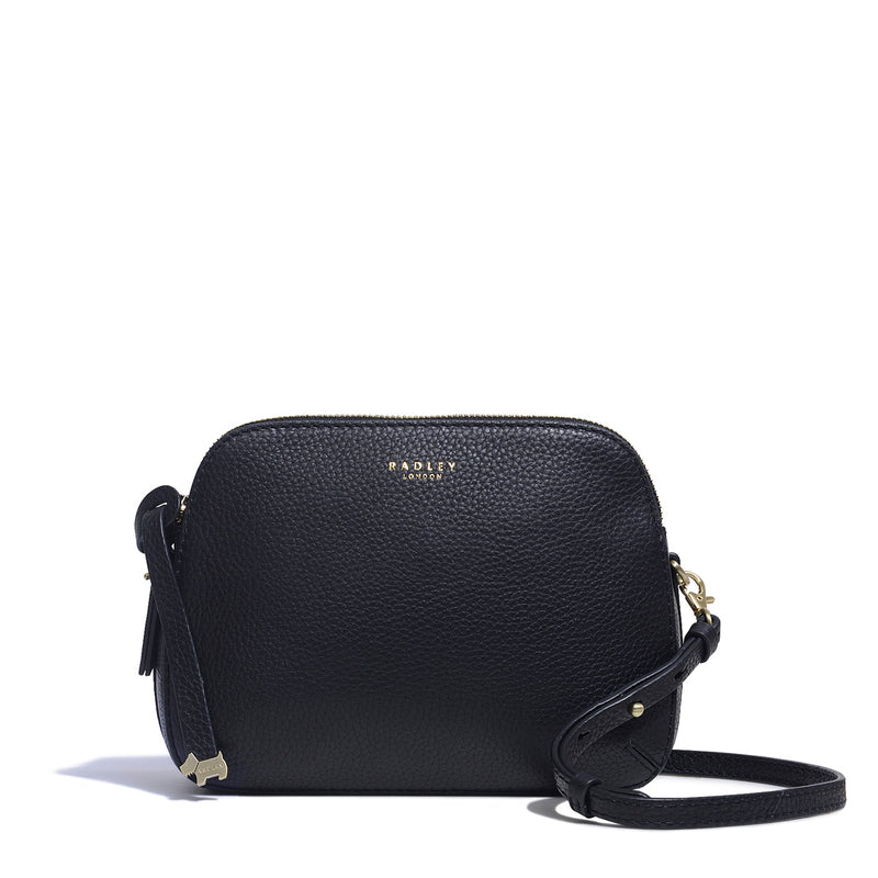 RADLEY LONDON Black Duke Place Medium Zip-Top Crossbody Bag