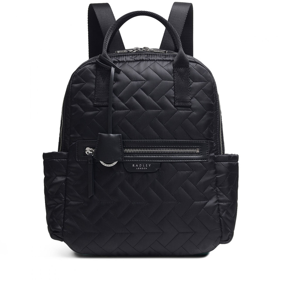 RADLEY LONDON Pinsbury Park Quilted Medium Zip-Top Backpack Black