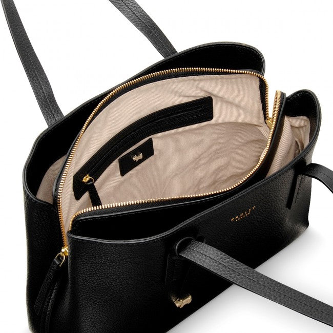 RADLEY LONDON Duke Place Large Open Top Work Bag Black