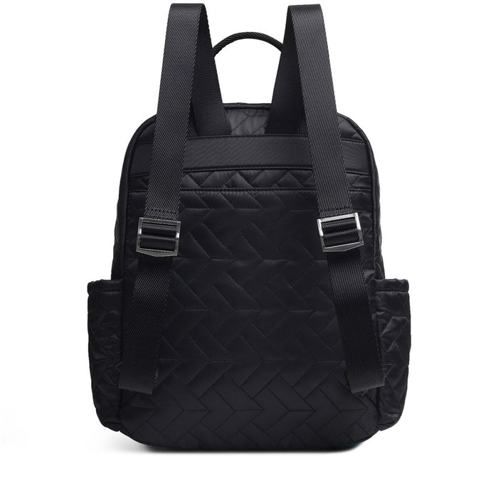 RADLEY LONDON Pinsbury Park Quilted Medium Zip-Top Backpack Black