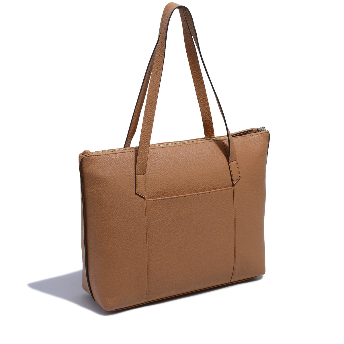 RADLEY LONDON Wood Street Large Zip-Top Tote Bag Dark Butter