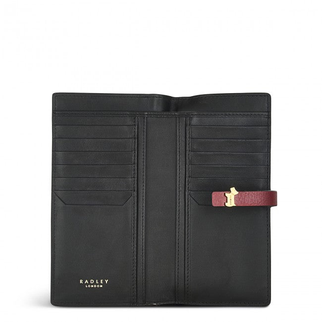 RADLEY LONDON Newick Road Large Bifold Matinee Wallet Merlot