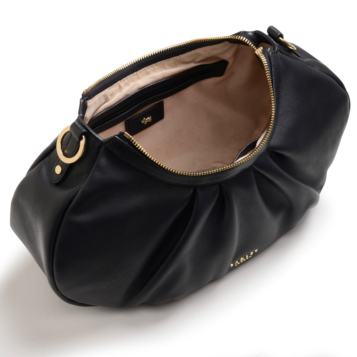 RADLEY LONDON Forest Way Whipstitch Medium Zip-Top Multiway Bag Black