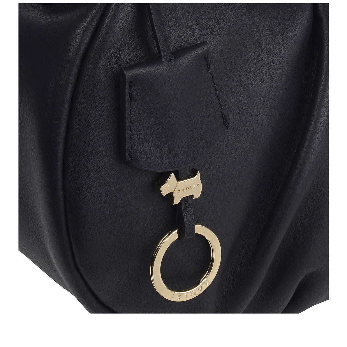 RADLEY LONDON Forest Way Whipstitch Medium Zip-Top Multiway Bag Black