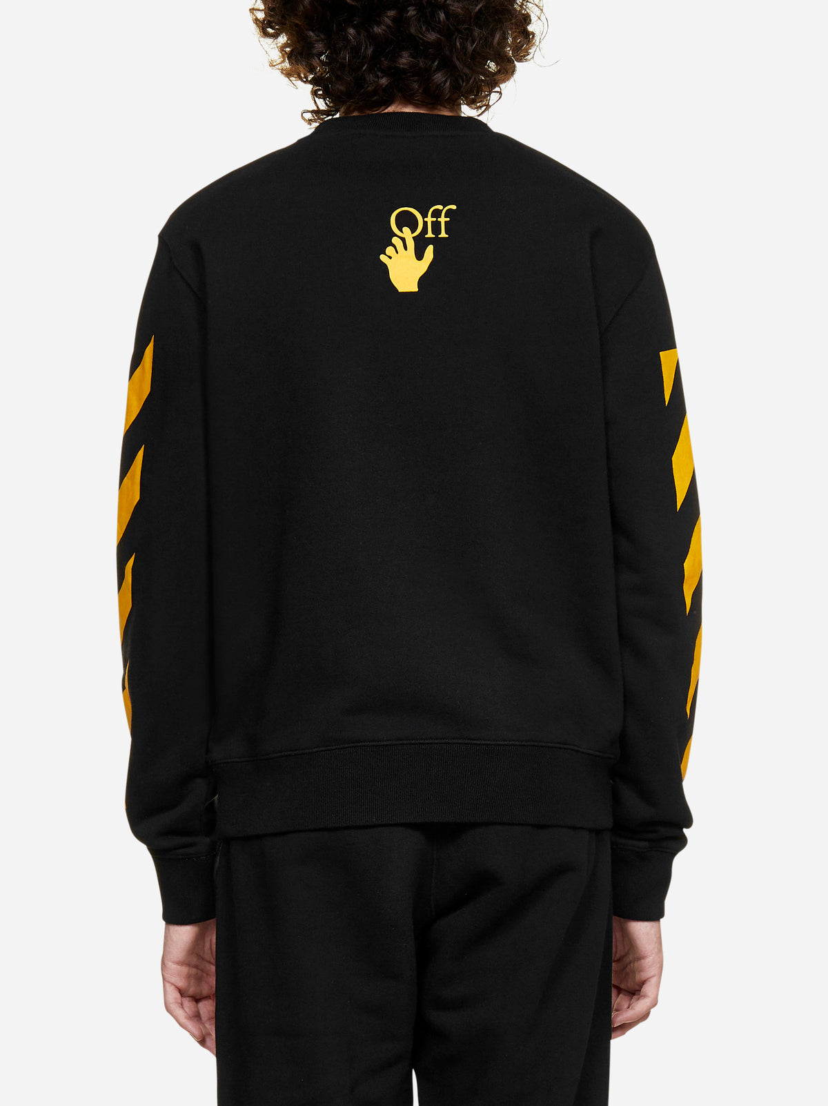 OFF WHITE Caravaggio Print Men's Crewneck Sweatshirt OMBA025F 21FLE009 1084