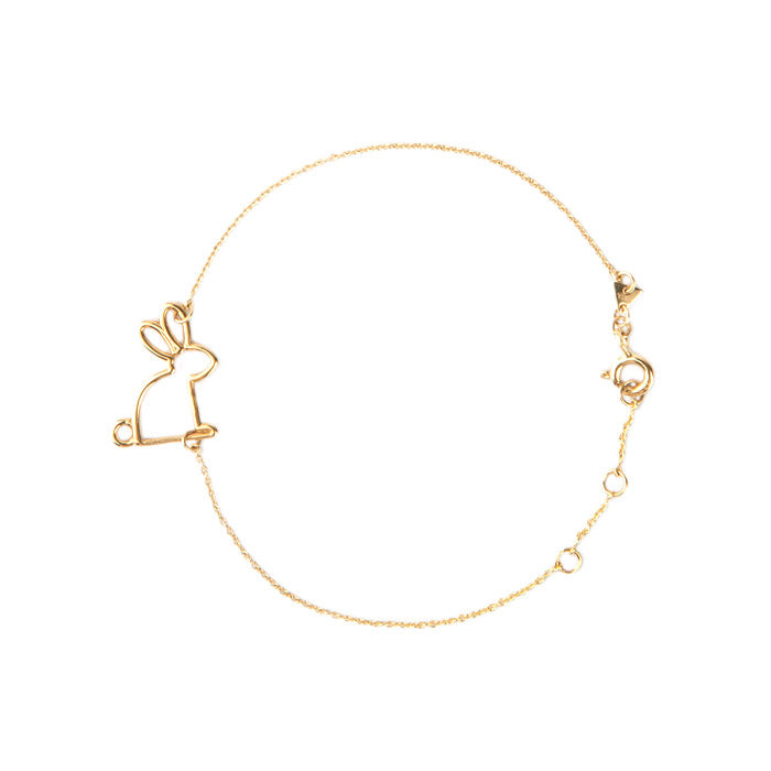 ALIITA Rabbit Charm Bracelet HRPU8U0000YG09K