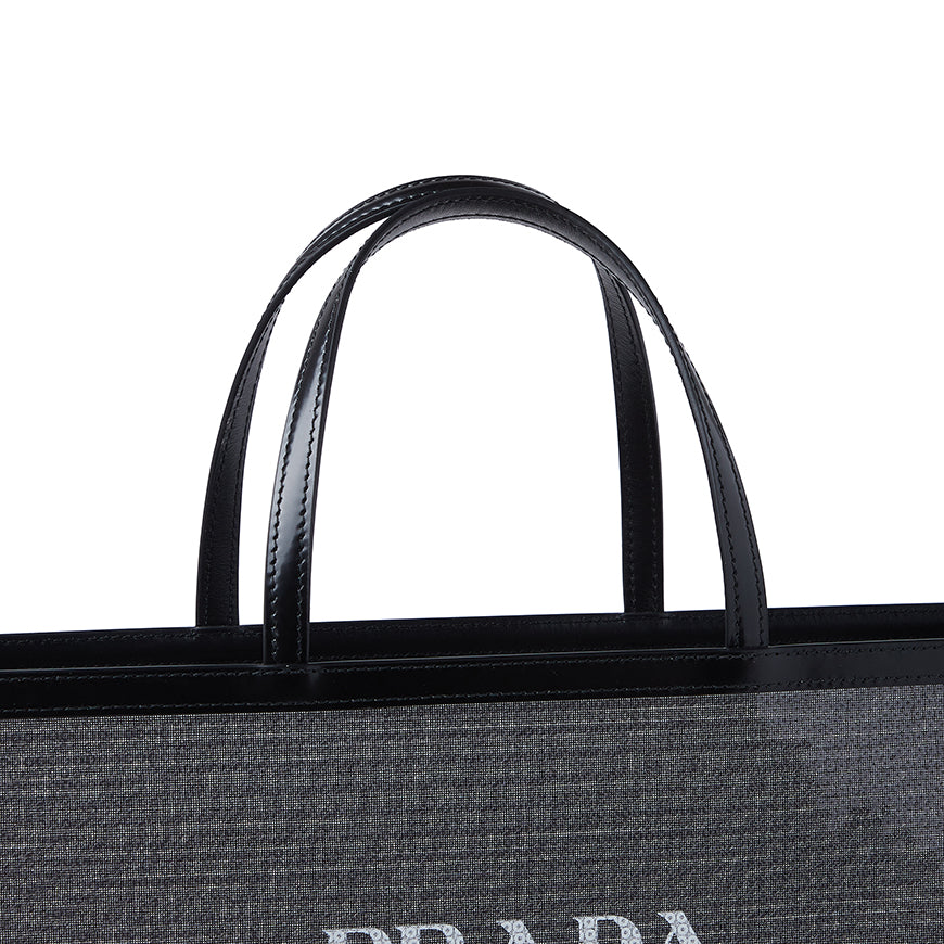 PRADA Sequin Mesh Tote Bag Black Women’s Tote 1BG416 2D0A F0002 OOO 1