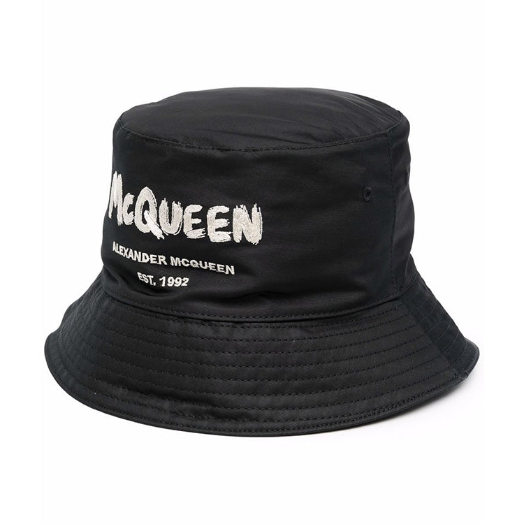 Alexander Mcqueen Logo Bucket Hat for Men 663112 4404Q