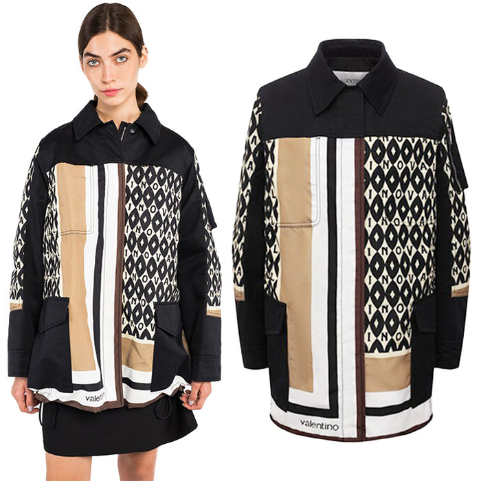 VALENTINO Women's Archive Nylon Jacket WB3CJ210 6JL 247