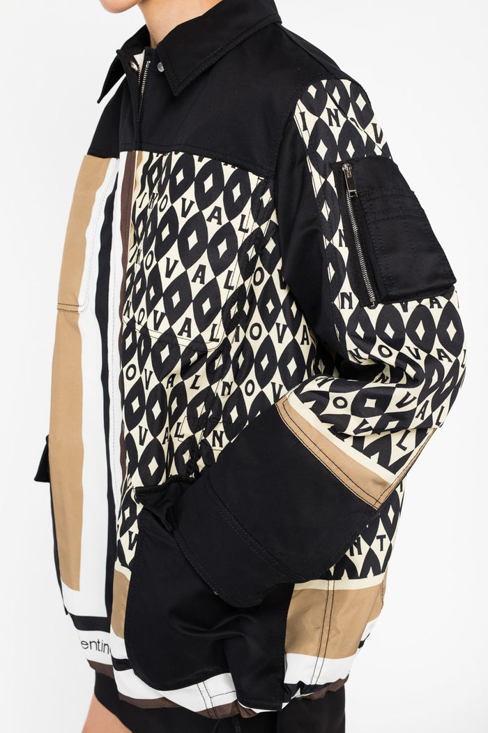 VALENTINO Women's Archive Nylon Jacket WB3CJ210 6JL 247