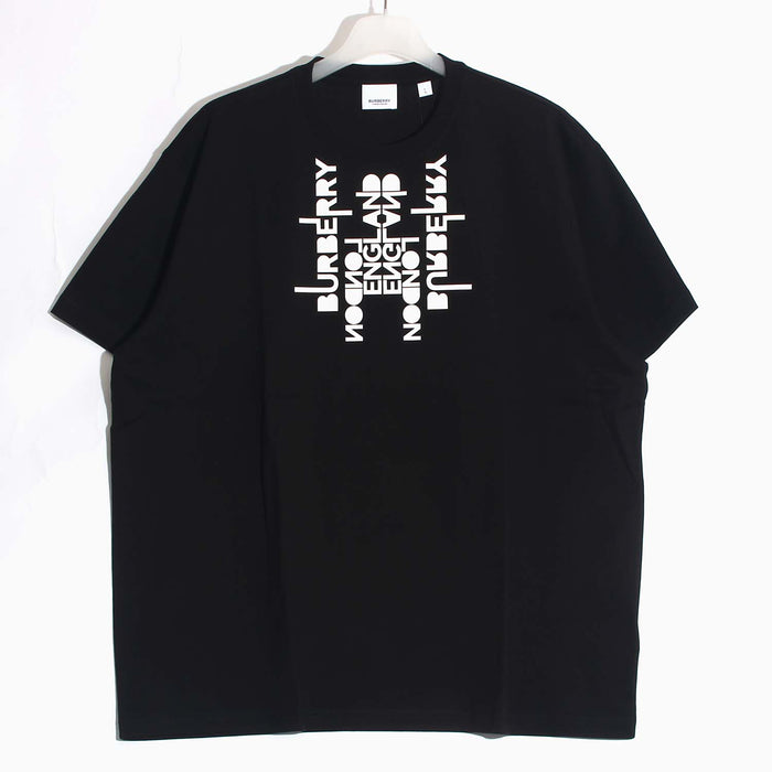 BURBERRY Black Decalcomania Short Sleeve T-Shirt Men