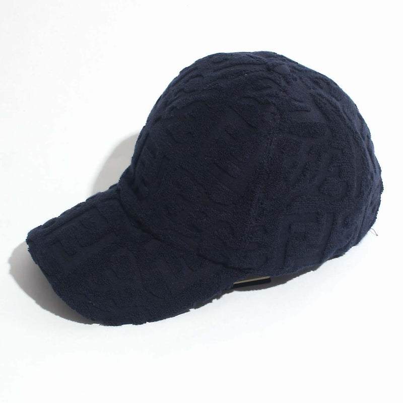 FENDI Navy Logo Baseball Cap FXQ768 F0QA2
