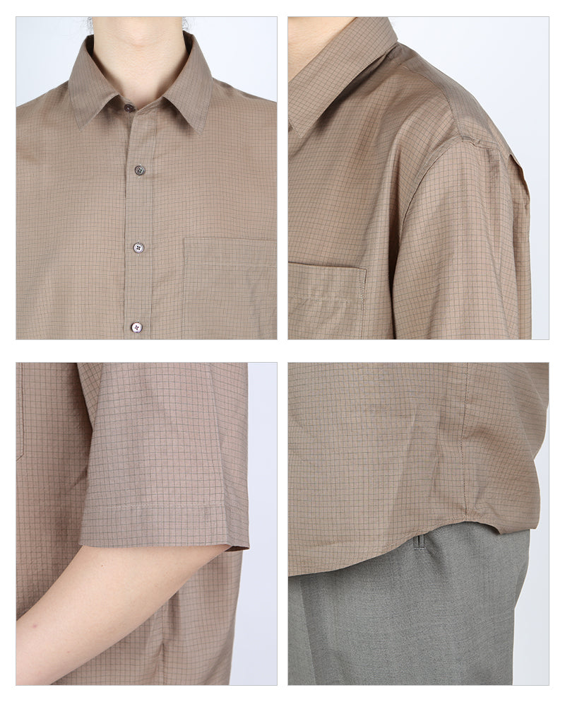 Lemaire Men's Short Sleeve Shirt M221 SH193 LF746 153
