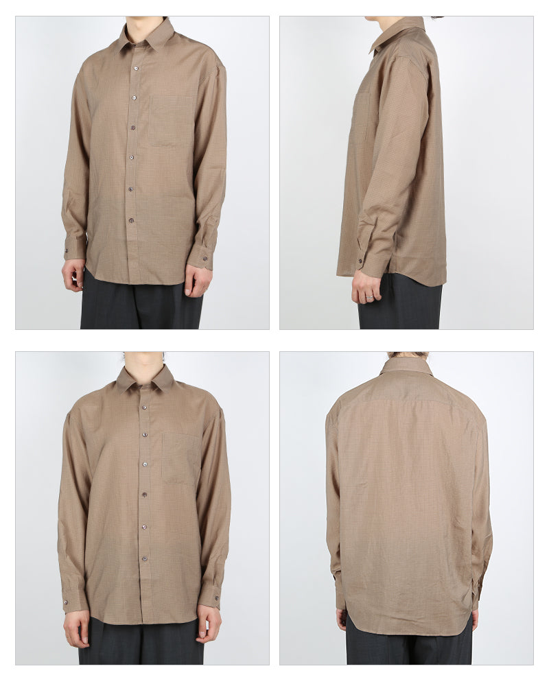 Lemaire Men's Long Sleeve Shirt SH188 LF746 153