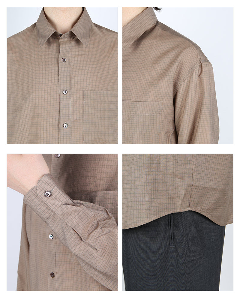 Lemaire Men's Long Sleeve Shirt SH188 LF746 153