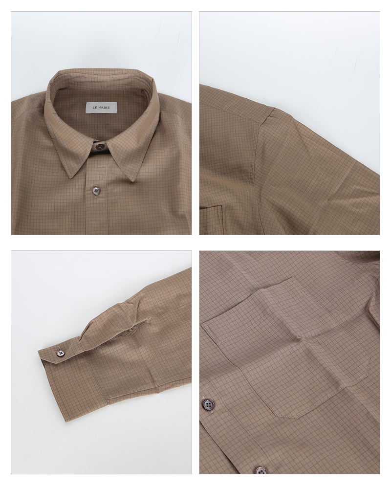 Lemaire Men's Long Sleeve Shirt SH188 LF746 153