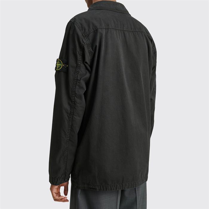 STONE ISLAND Badge Patch Men's Shirt Jacket 7615439WN V0029