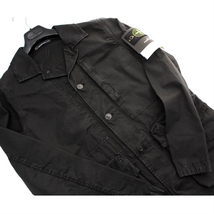 STONE ISLAND Badge Patch Men's Shirt Jacket 7615439WN V0029