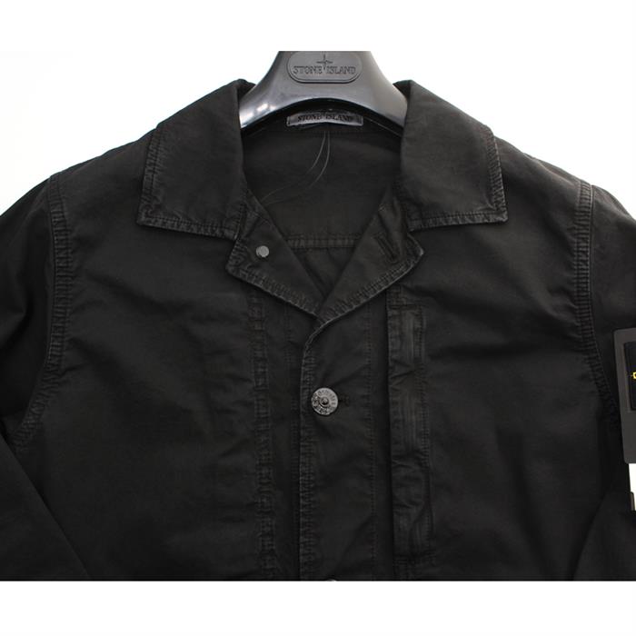 STONE ISLAND Badge Patch Men's Shirt Jacket 7615439WN V0029