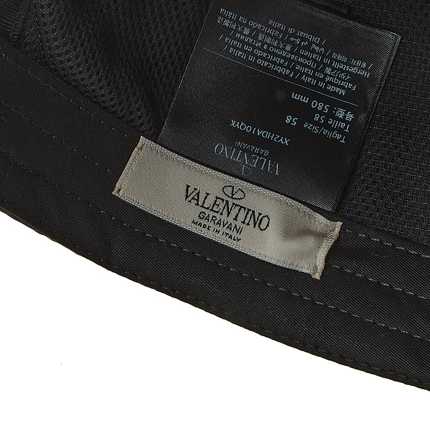 VALENTINO Men's VLTN Logo Baseball Cap Black XY2HDA10 QYK 0NI 1