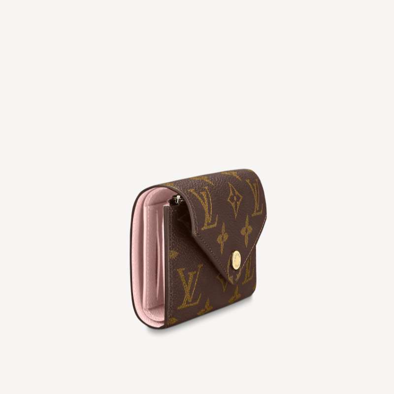 Louis Vuitton Victorine Compact Rose Ballerine Wallet M62360 M62472 M41938