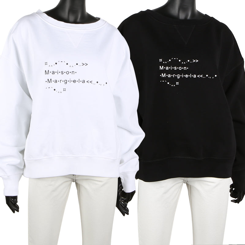 Maison Margiela Women's Logo Generator Crewneck Sweatshirt S51GU0112 S25498