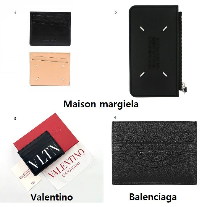 Maison Margiela Leather Card Holder Wallet for Men