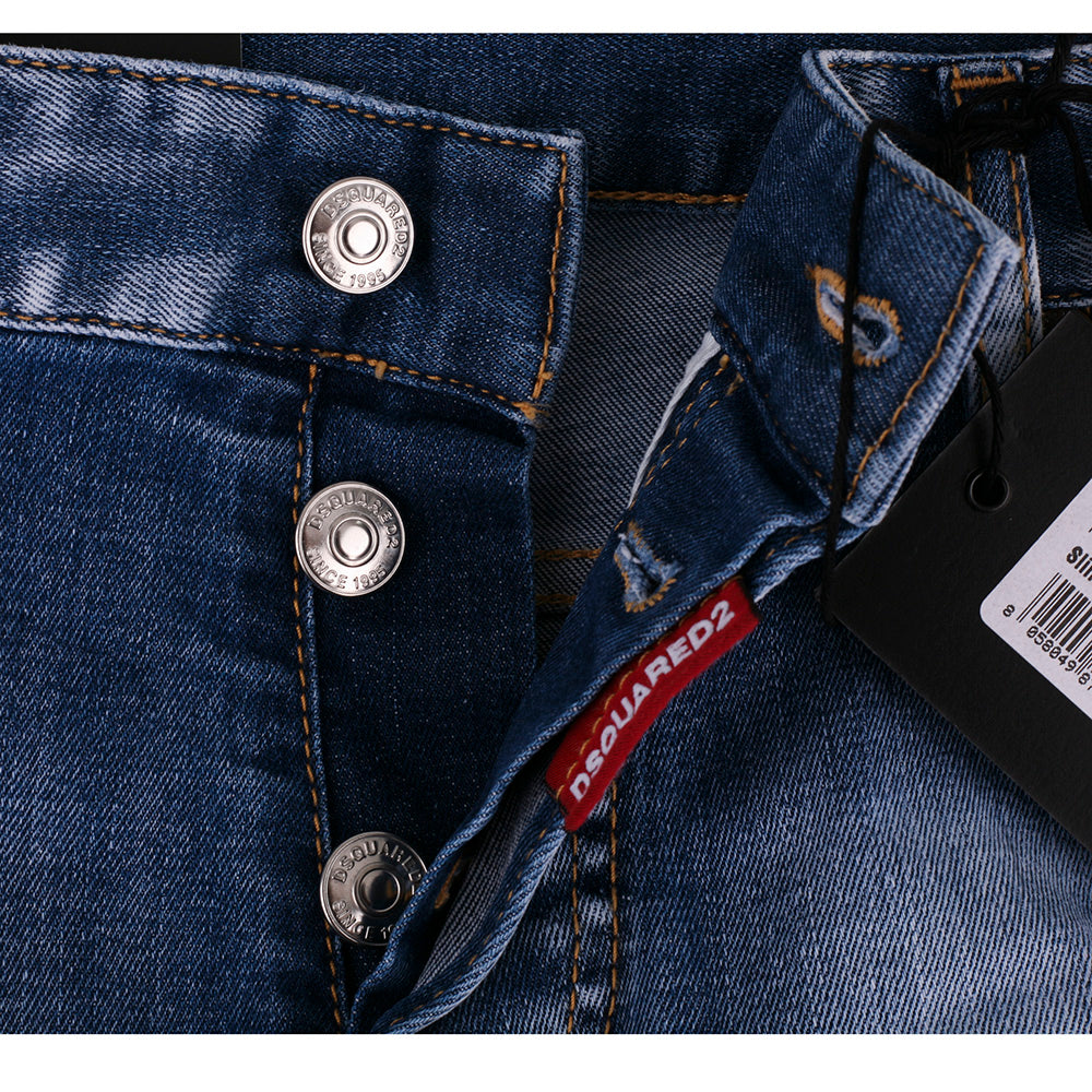 Dsquared2 Men's Slim Fit Denim Jeans S71LB1018 S30789 470