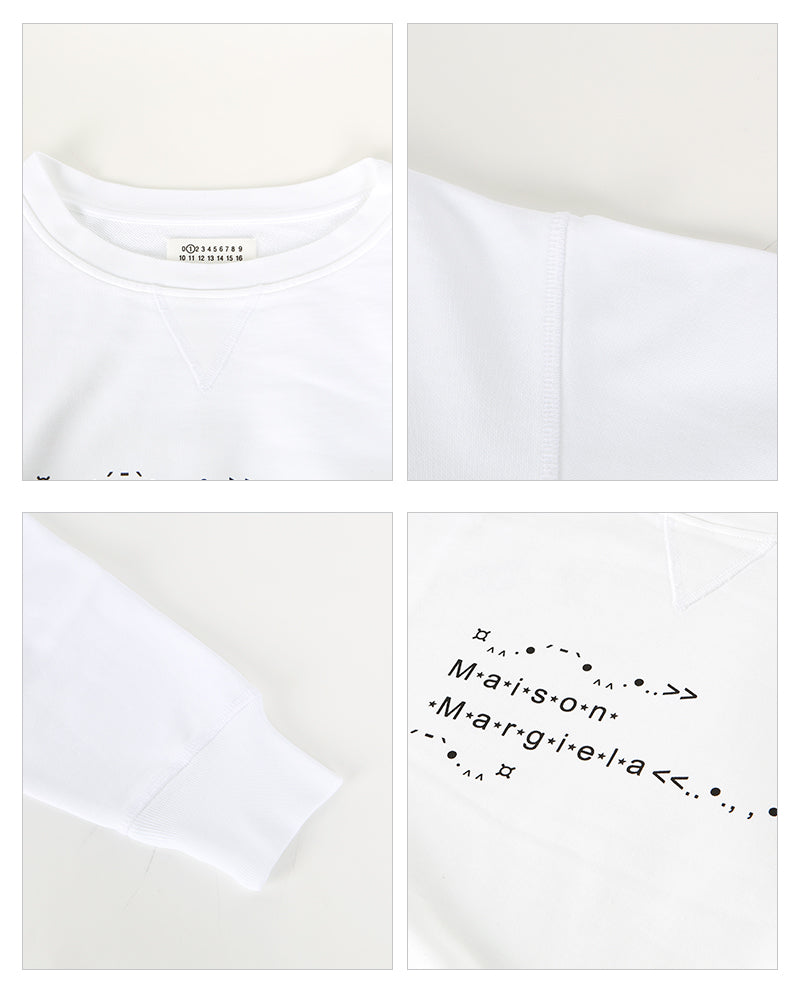 Maison Margiela Women's Logo Generator Crewneck Sweatshirt S51GU0112 S25498