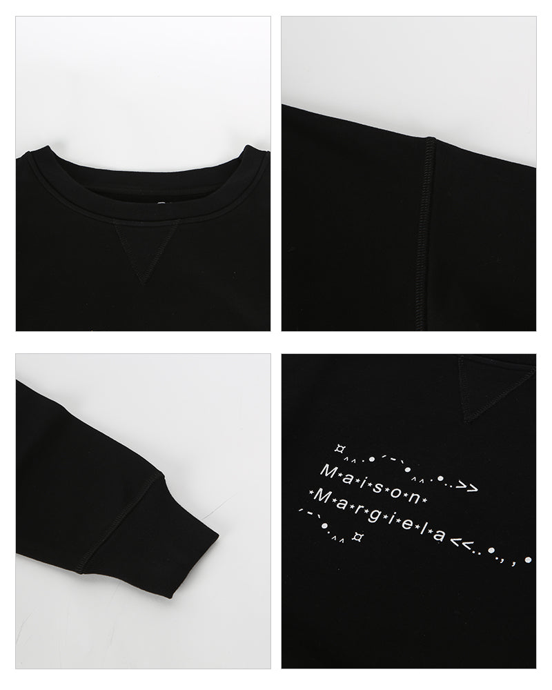 Maison Margiela Women's Logo Generator Crewneck Sweatshirt S51GU0112 S25498