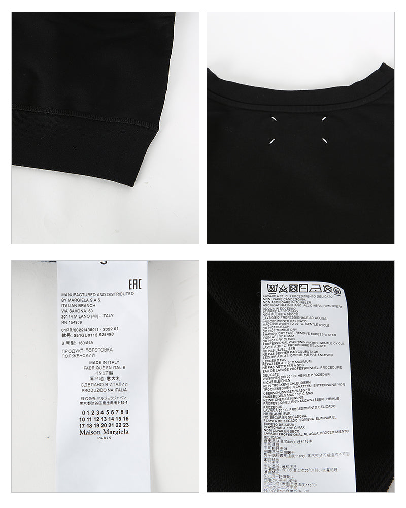 Maison Margiela Women's Logo Generator Crewneck Sweatshirt S51GU0112 S25498