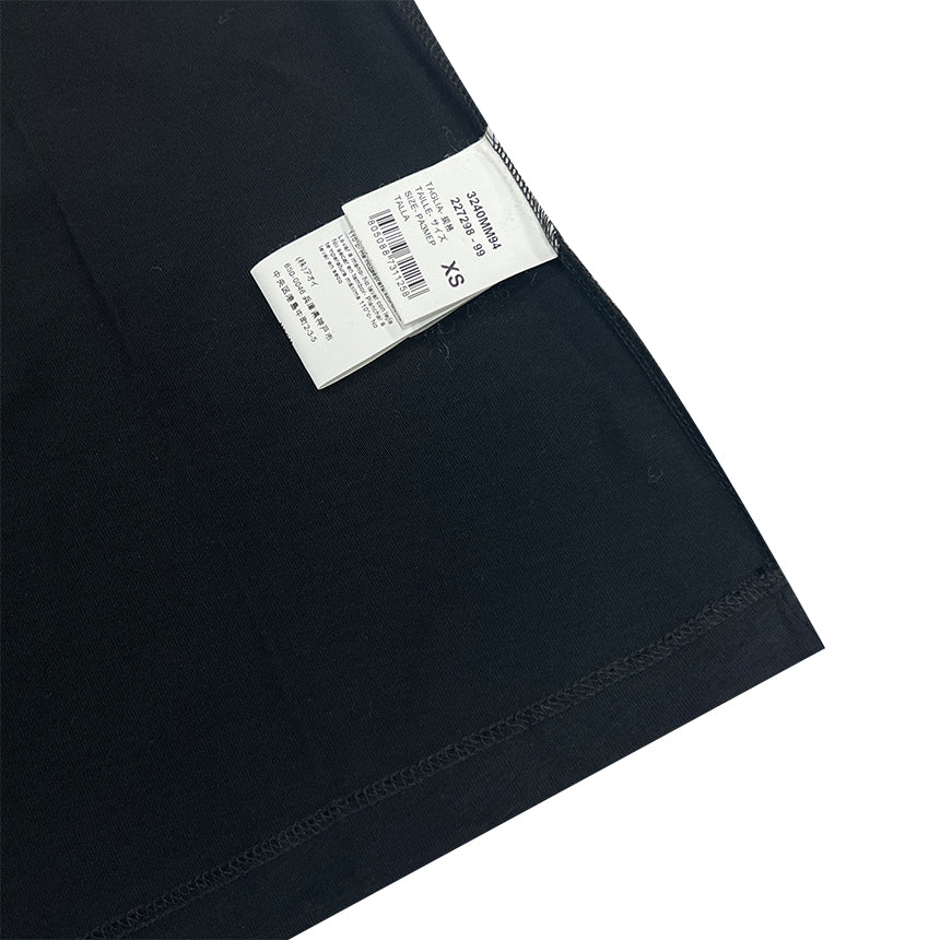 MSGM Black Logo Short Sleeve T-Shirt