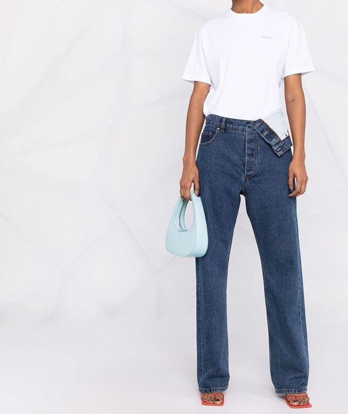 OFF WHITE Gradient Arrow Logo Women’s T-Shirt White