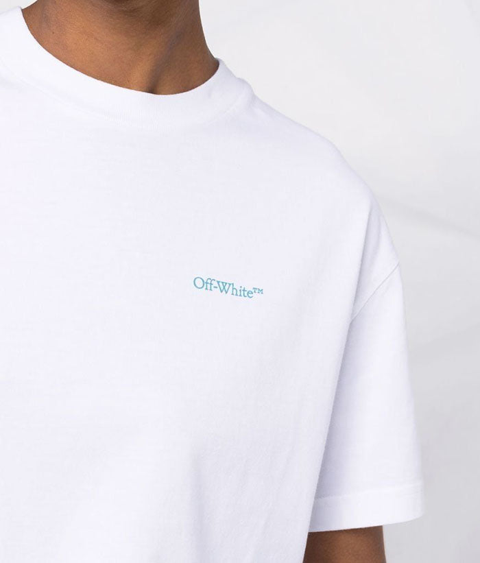 OFF WHITE Gradient Arrow Logo Women’s T-Shirt White